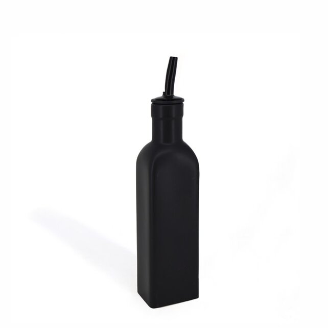481812BK PARK WEST Oil/Vinegar Bottle-Black