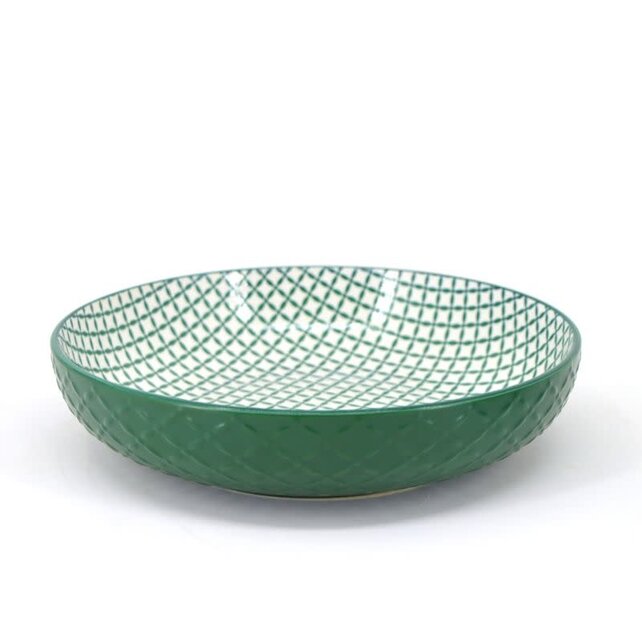 484402GR-Shallow Bowl-Green 484402GR-Shallow Bowl-Green