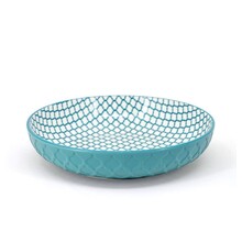 484402TL-Shallow Bowl-Teal