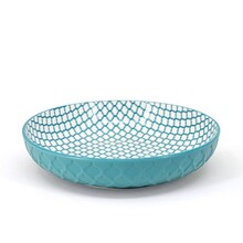 484402TL-Shallow Bowl-Teal