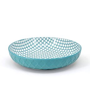 484402TL-Shallow Bowl-Teal
