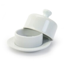 80202 Round Butter Dish 3.5"