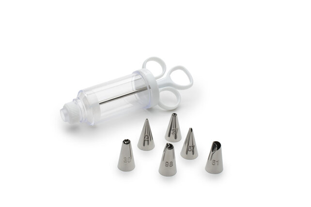 4396 7pc. Syringe Icing Set