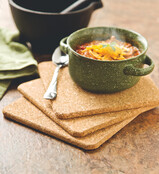 4441-Cork Trivets Set/3-Square