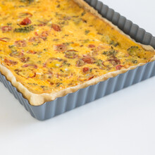 44505- Rectangular Tart/Quiche Pan - 6.5" x 10.5"