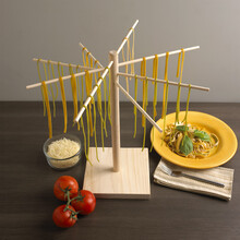 57667-Wooden Pasta Drying Rack
