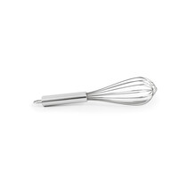 5823 S/S Whisk Solid Handle 8"