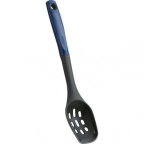 09918029 Blueberry/Charcoal Slotted Spoon