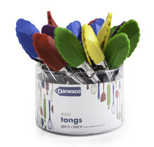 1445215 Mini Tongs-Silicone & S/S