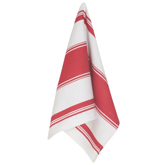 2187212 Symmetry Teatowel-Red