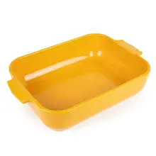 61425-Appolia Rectangular Baker-15.75"-Saffron Yellow