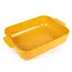 Peugeot 61425-Appolia Rectangular Baker-15.75"-Saffron Yellow