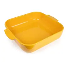61456-Appolia Square Baker-14.25"-Saffron Yellow