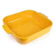 61456-Appolia Square Baker-14.25"-Saffron Yellow