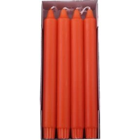 D2324839 10" Crown Candle-Orange