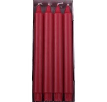 D23248401  10 " Crown Candle-Dark Red