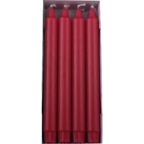 D23248401  10 " Crown Candle-Dark Red
