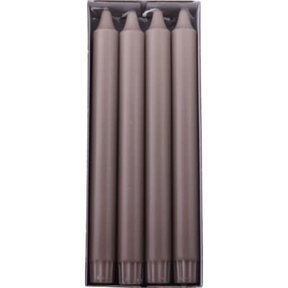 D2324828-10" Crown Candle-Dark Sand