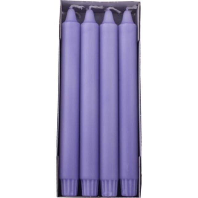 D2324847 10" Crown Candle-Lilac