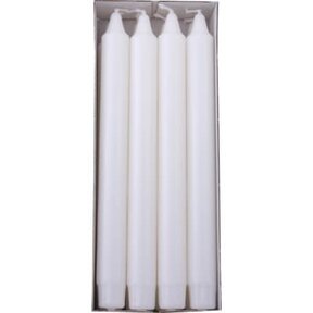 D2324820 10" Crown Candle-White