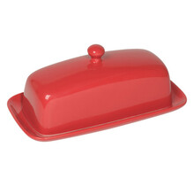 5037003 Butter Dish-Rect-Red