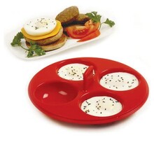 NP9900-Silicone Egg Poacher for 4