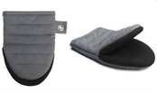 Mini Oven Mitts - Grey