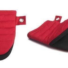 Mini Oven Mitts - Red