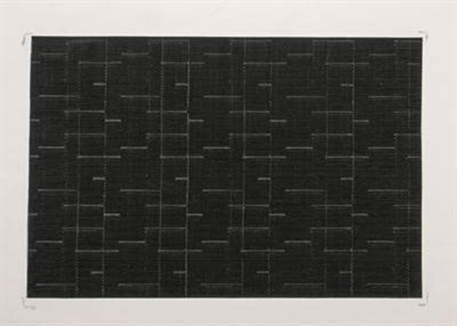 PVC Placemat - Black PVC Placemat - Black