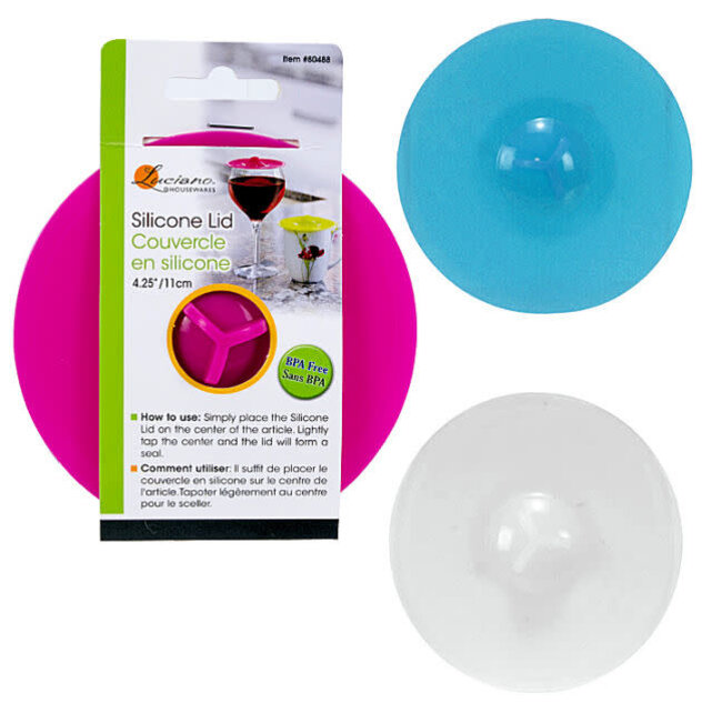 80488 Silicone Lid(Wine Glass)