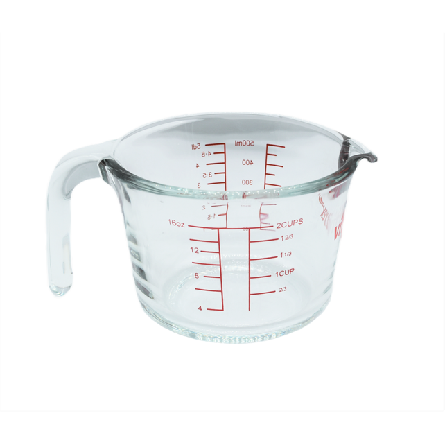 9051 - 2 Cup Glass Measuring Cup