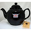 BR02  -Brown Betty Teapot - 6 Cup