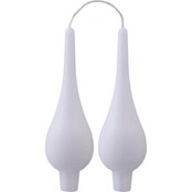 D5518220 Danish 7" Drop Pair-White