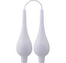 D5518220 Danish 7" Drop Pair-White