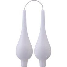 D5518220 Danish 7" Drop Pair-White