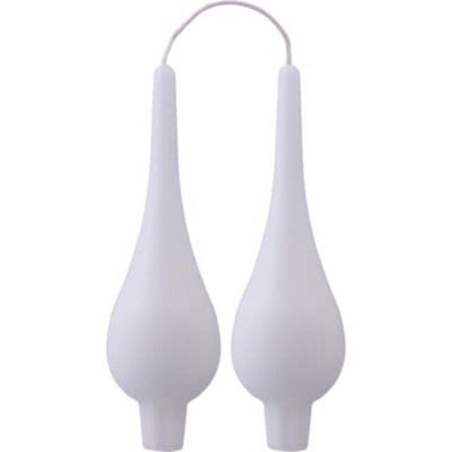 D5518220 Danish 7" Drop Pair-White