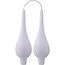 Carsim Trading D5518220 Danish 7" Drop Pair-White