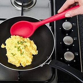 KBG17337-Silicone Spoon -11" -Red