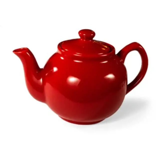 TEA200R Mason Plus Teapot-33oz-Red