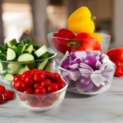 GLA17487 Glass Bowl 74oz