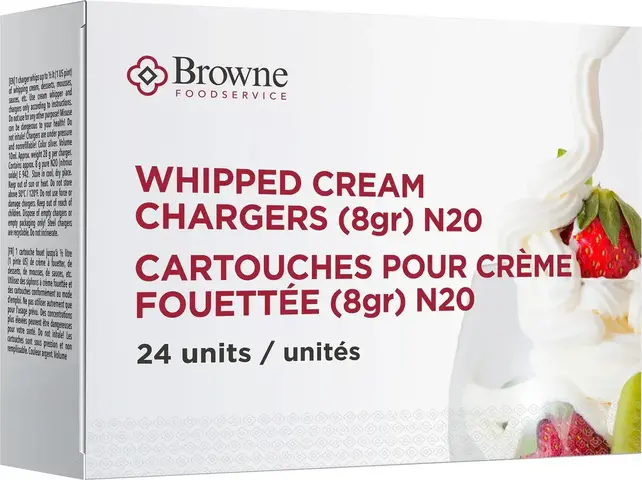 574399 Whip Cream Chargers-Box of 20 574399 Whip Cream Chargers-Box of 20