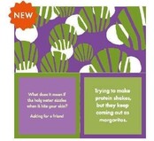 366-7021-cocktail Napkin "Holy Water/Protein Shakes"