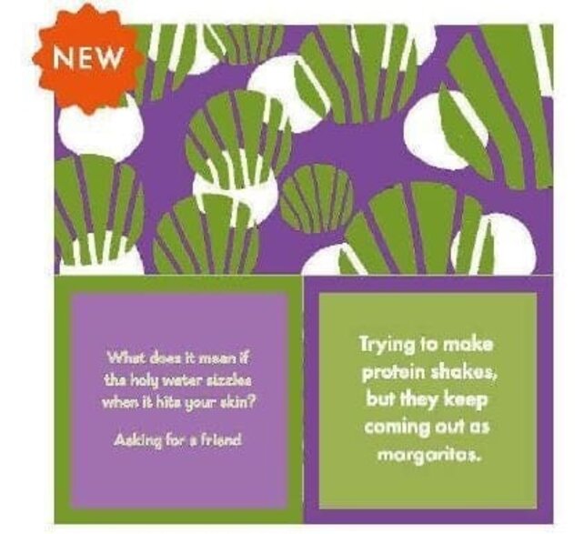 366-7021-cocktail Napkin "Holy Water/Protein Shakes"