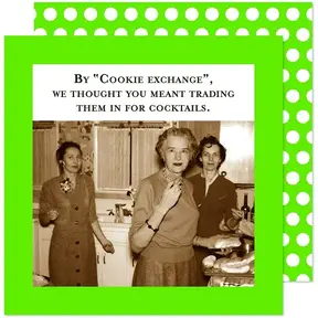 SMNX43 Cocktail Napkin-Cookie Exchange