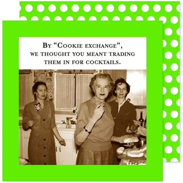 SMNX43 Cocktail Napkin-Cookie Exchange