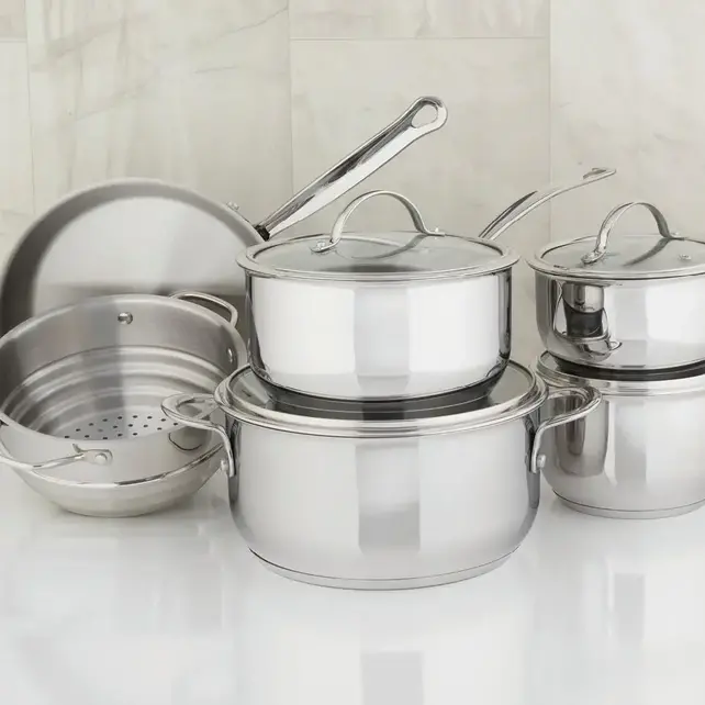 8501-10-00 Nouvelle 10pc Cookware Set 8501-10-00 Nouvelle 10pc Cookware Set