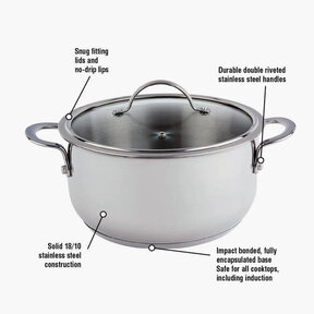 8507-24-54  Meyer Nouvelle 5.4L Dutch Oven