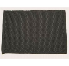 S1116-BK-Bubble Weave Placemat -Black