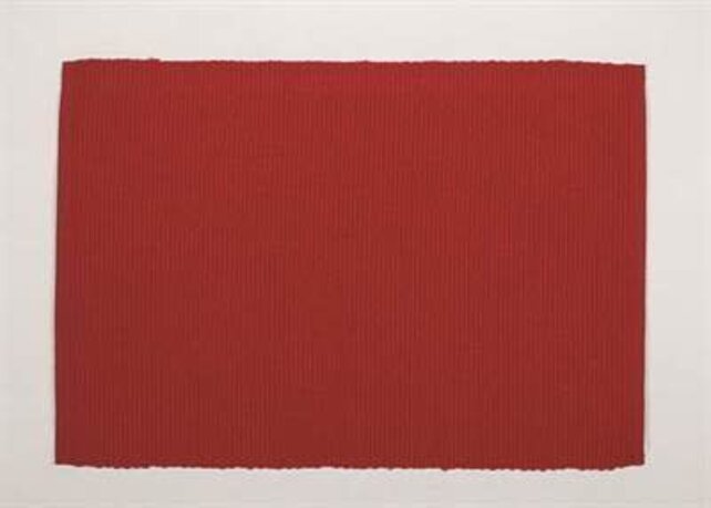 Poly Cotton Placemat - Red