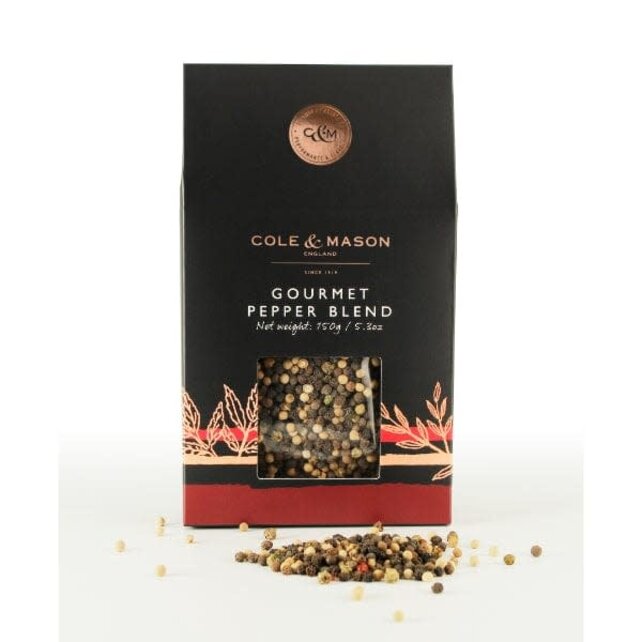 HFSP170 Cole & Mason Black Peppercorns -5.3oz HFSP170 Cole & Mason Black Peppercorns -5.3oz